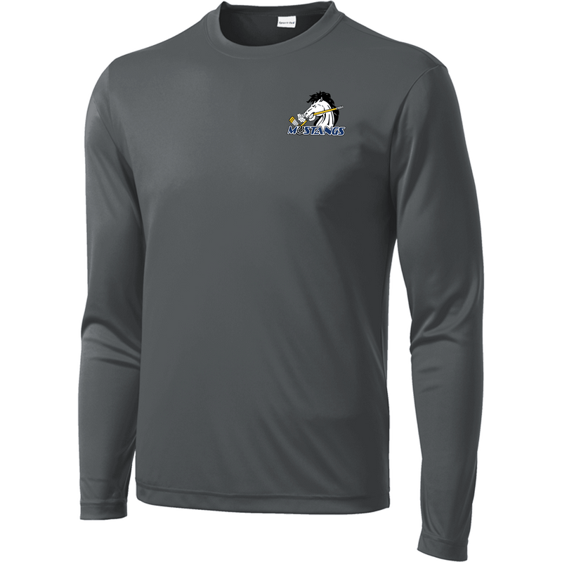 Mid-State Mustangs Long Sleeve PosiCharge Competitor Tee