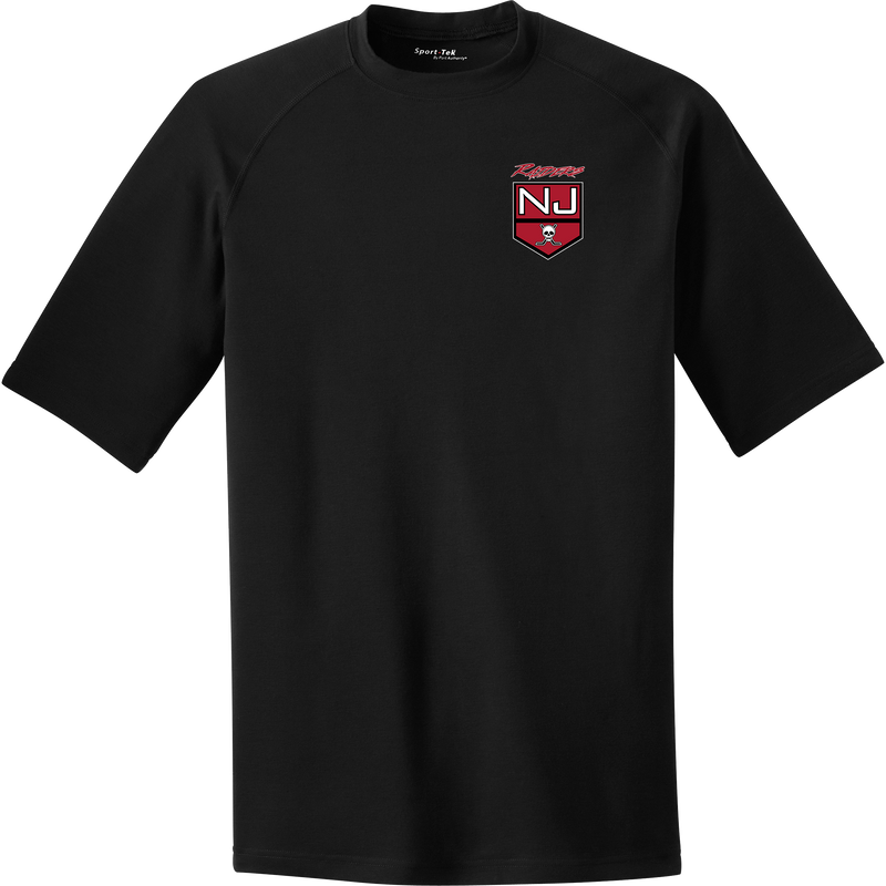 NJ Raiders PosiCharge Tri-Blend Wicking Raglan Tee