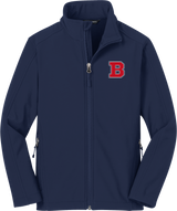 CT Bobcats Youth Core Soft Shell Jacket