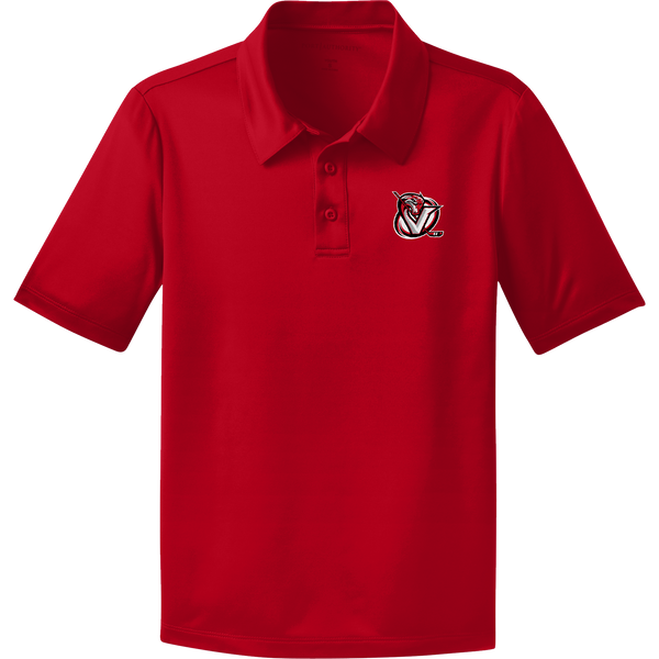 Venom Hockey Club Youth Silk Touch Performance Polo