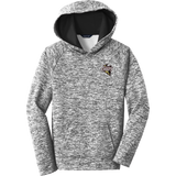 Mercer Chiefs Youth PosiCharge Electric Heather Fleece Hooded Pullover