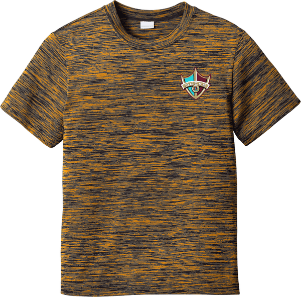 Delaware Ducks Youth PosiCharge Electric Heather Tee