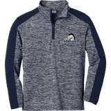 Mid-State Mustangs Youth PosiCharge Electric Heather Colorblock 1/4-Zip Pullover