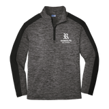 Randolph Hockey Youth PosiCharge Electric Heather Colorblock 1/4-Zip Pullover