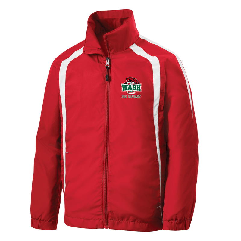 Wash U Youth Colorblock Raglan Jacket